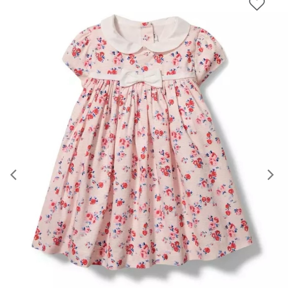 Janie and Jack BABY MINI FLORAL CORDUROY DRESS 18-24M